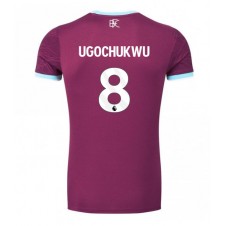 Burnley Lesley Ugochukwu #8 Hjemmedrakt 2025-26 Kortermet